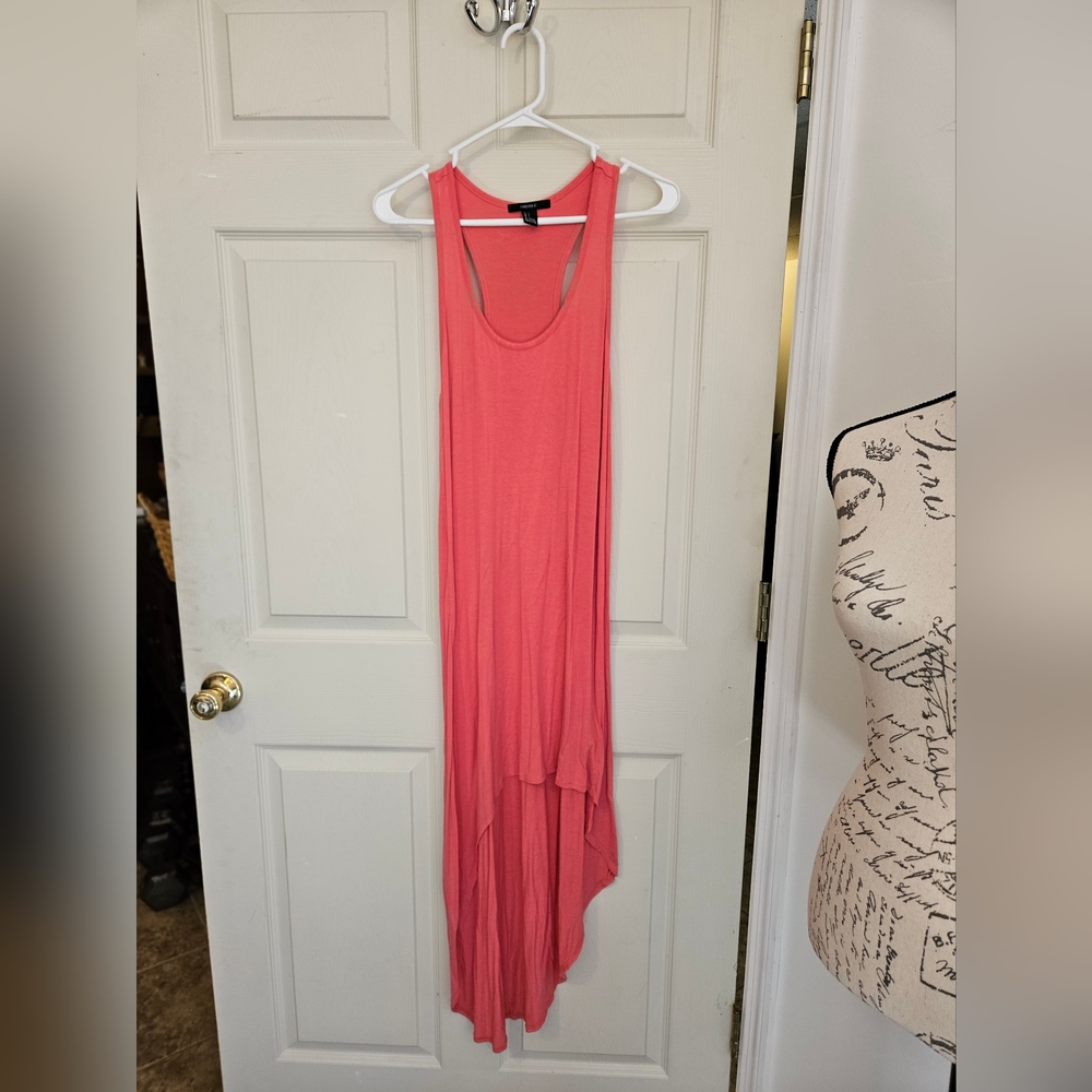 Forever21 Women's Summer Dress Pink long Size S